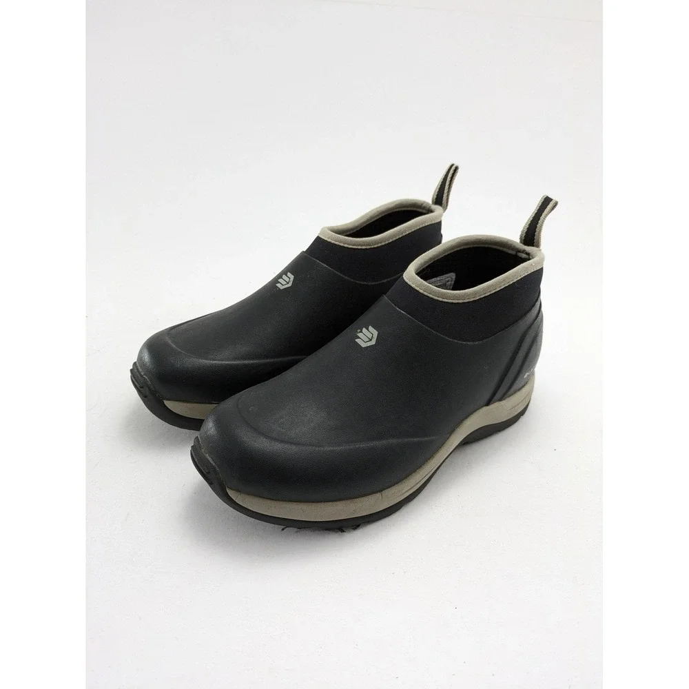 Womens LaCrosse Alpha Meadow 3.5in Black Rubber Work Shoes 656142 Size 7